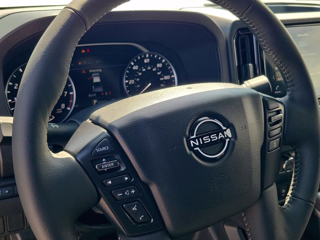 2026 Glacier White Nissan Frontier SV RWD Truck