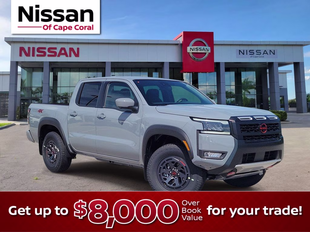 2026 Boulder Gray Pearl Nissan Frontier PRO-4X 4X4 Truck