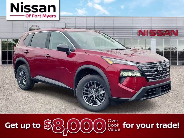 2026 Scarlet Ember Tintcoat Nissan Rogue S FWD SUV
