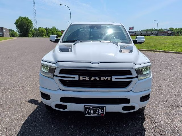 2022 Bright White Clearcoat Ram 1500 Laramie 4X4 Truck