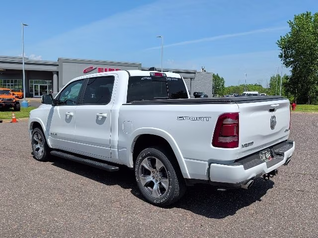 2022 Bright White Clearcoat Ram 1500 Laramie 4X4 Truck