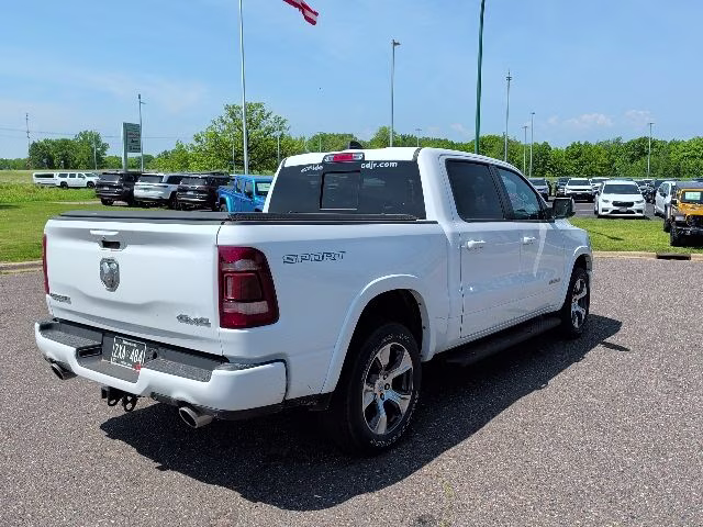 2022 Bright White Clearcoat Ram 1500 Laramie 4X4 Truck
