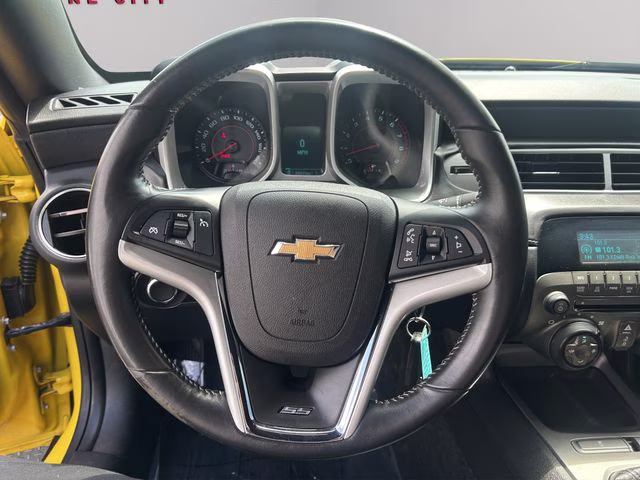 2012 Rally Yellow Chevrolet Camaro SS RWD Coupe