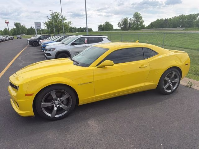 2012 Rally Yellow Chevrolet Camaro SS RWD Coupe