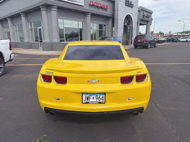 2012 Rally Yellow Chevrolet Camaro SS RWD Coupe