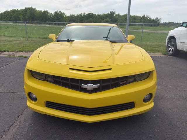 2012 Rally Yellow Chevrolet Camaro SS RWD Coupe