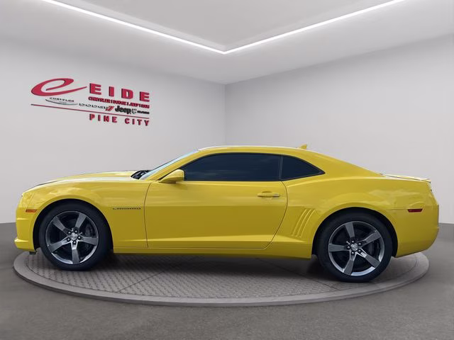 2012 Rally Yellow Chevrolet Camaro SS RWD Coupe