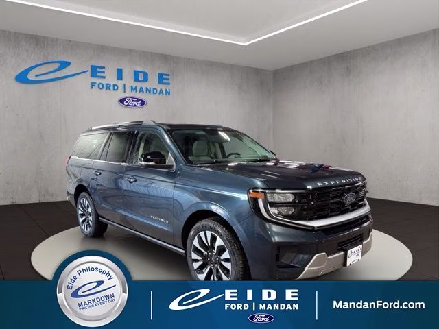 2026 Stone Blue Metallic Ford Expedition Max Platinum 4X4 SUV