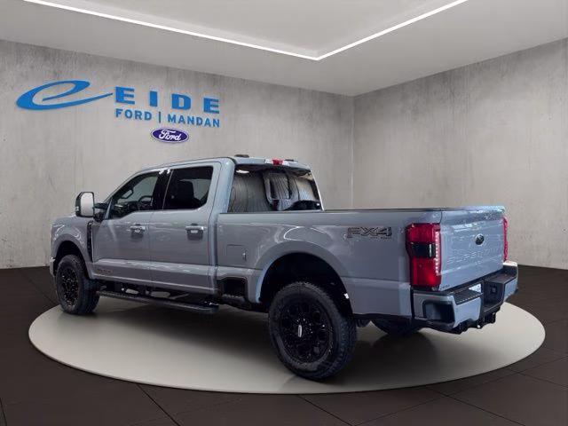2026 Glacier Gray Metallic Tri-Coat Ford Super Duty F-250 SRW Lariat Black Appearance 4X4 Truck