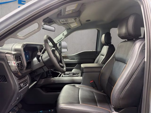 2026 Glacier Gray Metallic Tri-Coat Ford Super Duty F-250 SRW Lariat Black Appearance 4X4 Truck