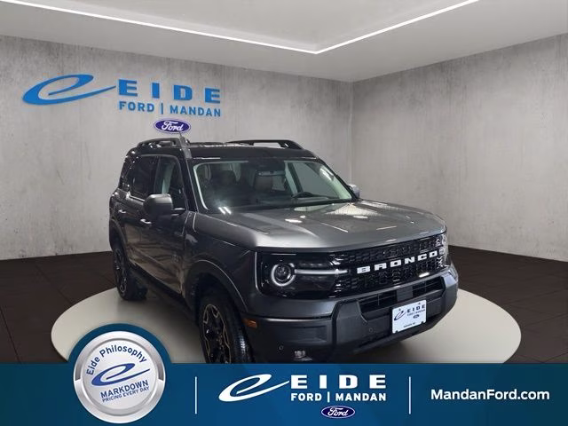 2026 Carbonized Gray Metallic Ford Bronco Sport Outer Banks 4X4 SUV