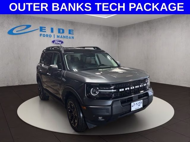 2026 Gray Metallic Ford Bronco Sport Outer Banks 4X4 SUV