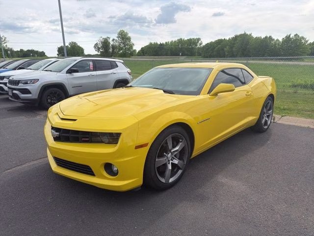 2012 Rally Yellow Chevrolet Camaro SS RWD Coupe