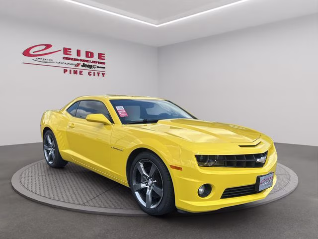 2012 Rally Yellow Chevrolet Camaro SS RWD Coupe