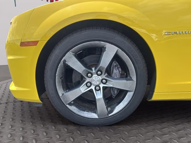 2012 Rally Yellow Chevrolet Camaro SS RWD Coupe