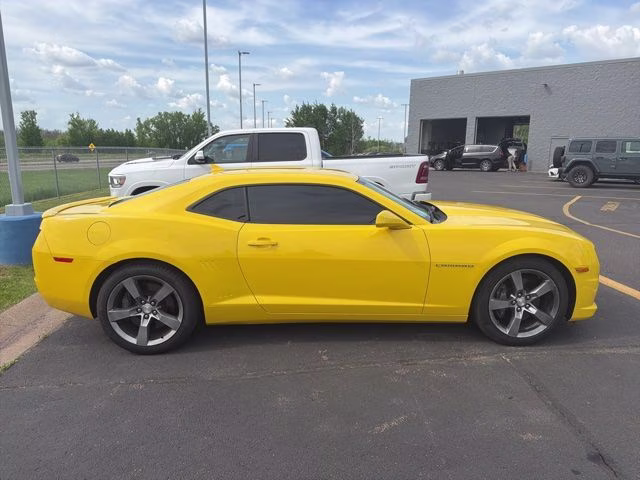 2012 Rally Yellow Chevrolet Camaro SS RWD Coupe