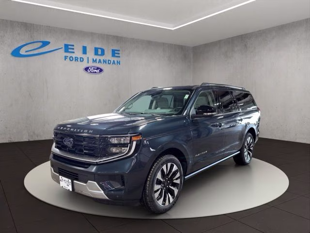 2026 Stone Blue Metallic Ford Expedition Max Platinum 4X4 SUV