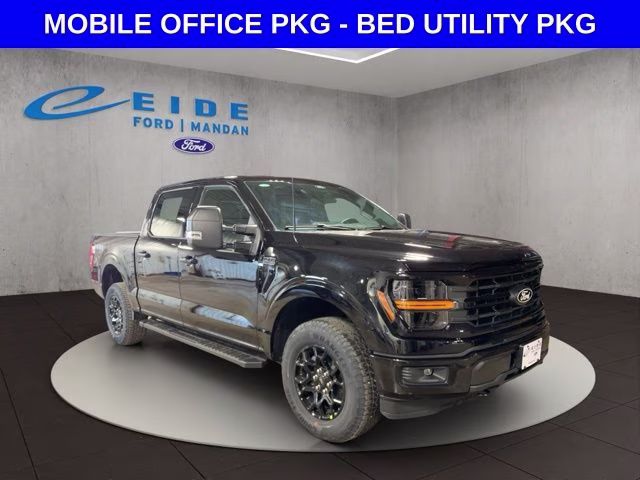 2026 Agate Black Metallic Ford F-150 XLT Black Appearance 4X4 Truck