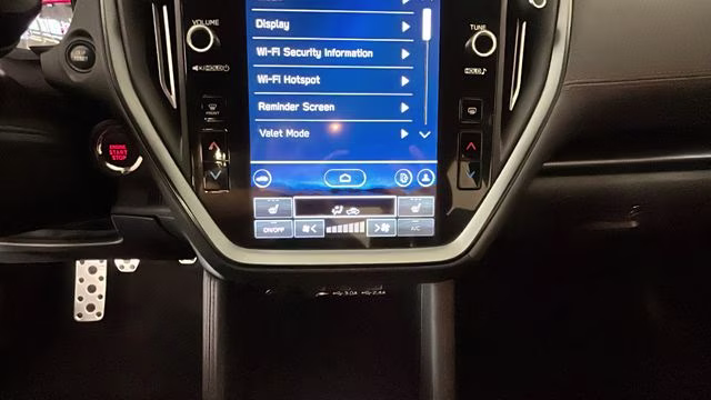 2025 Crystal Black Silica Subaru WRX Premium AWD Sedan
