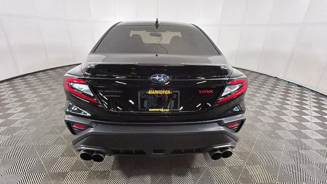2025 Crystal Black Silica Subaru WRX Premium AWD Sedan