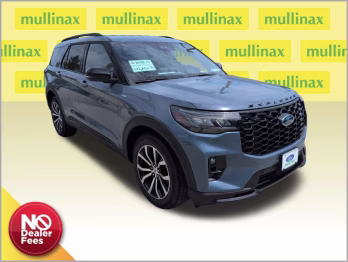 2026 Vapor Blue Metallic Ford Explorer ST-Line RWD SUV