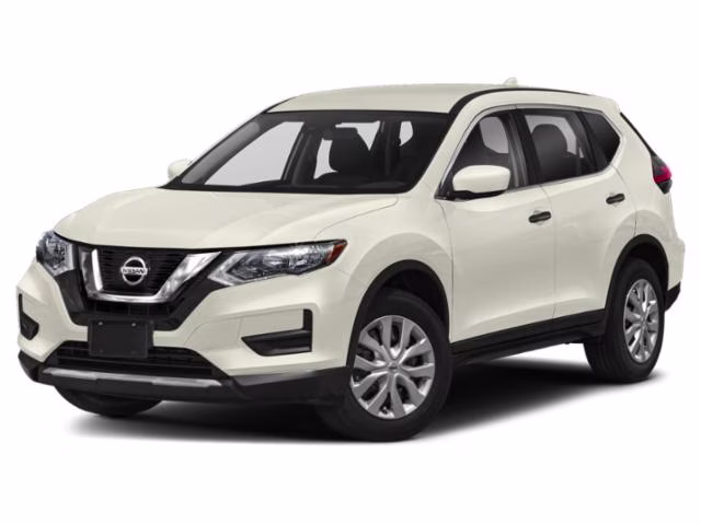 2020 Glacier White Nissan Rogue SV FWD