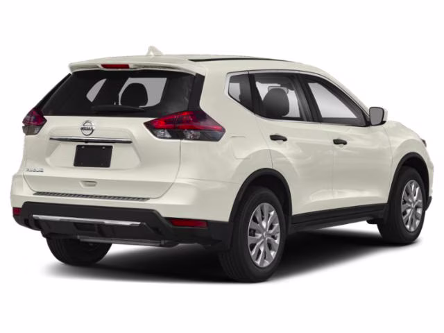 2020 Glacier White Nissan Rogue SV FWD