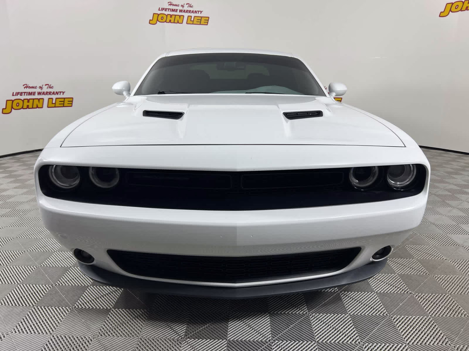 2018 White Knuckle Clearcoat Dodge Challenger SXT RWD
