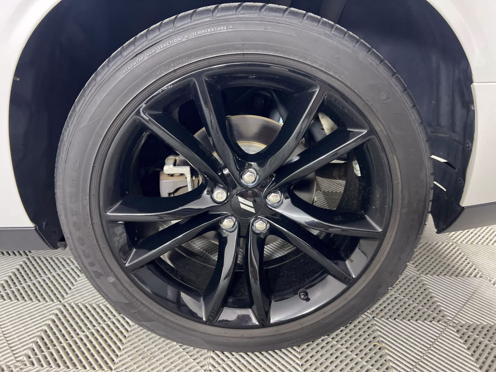 2018 White Knuckle Clearcoat Dodge Challenger SXT RWD