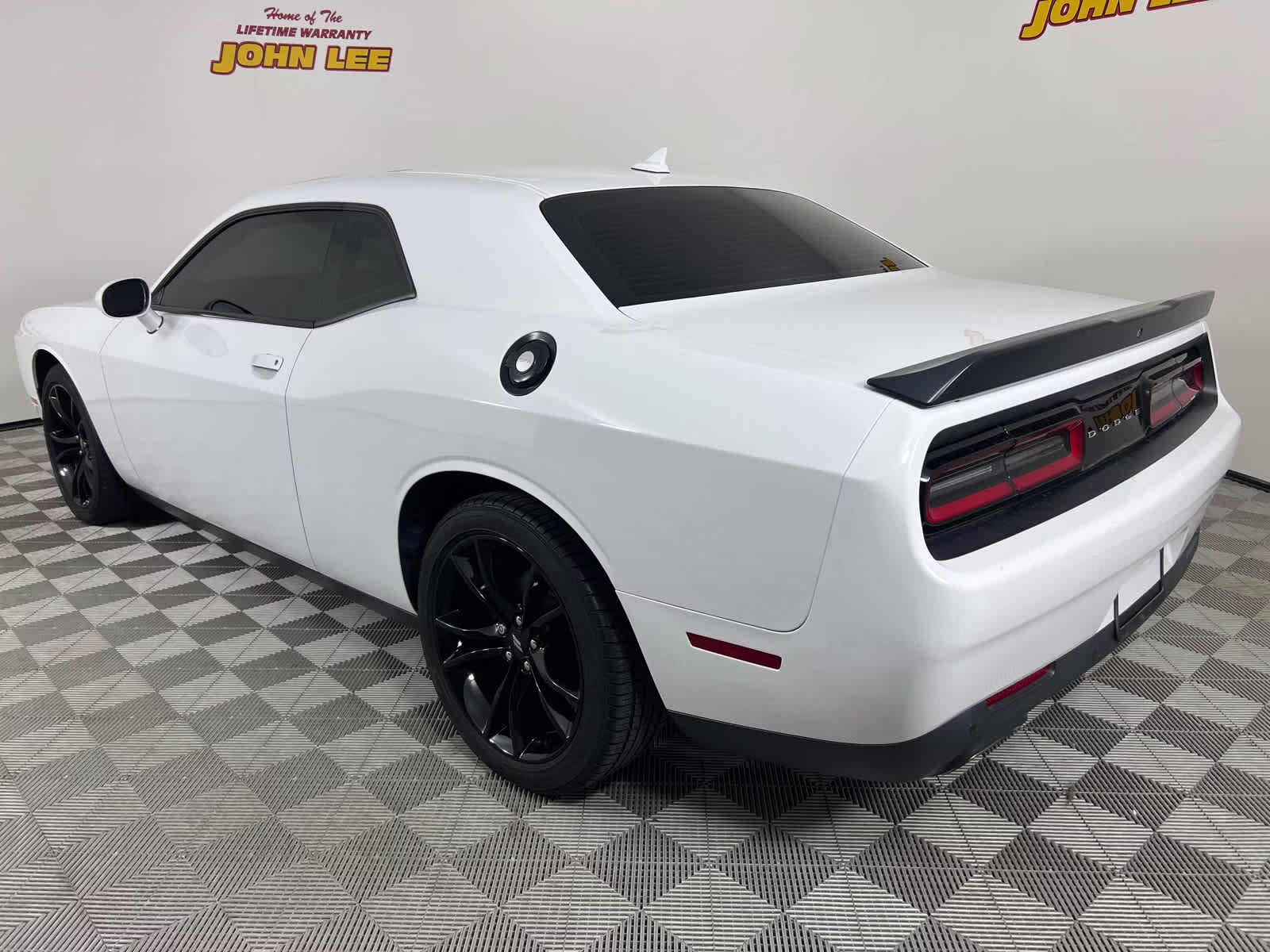 2018 White Knuckle Clearcoat Dodge Challenger SXT RWD