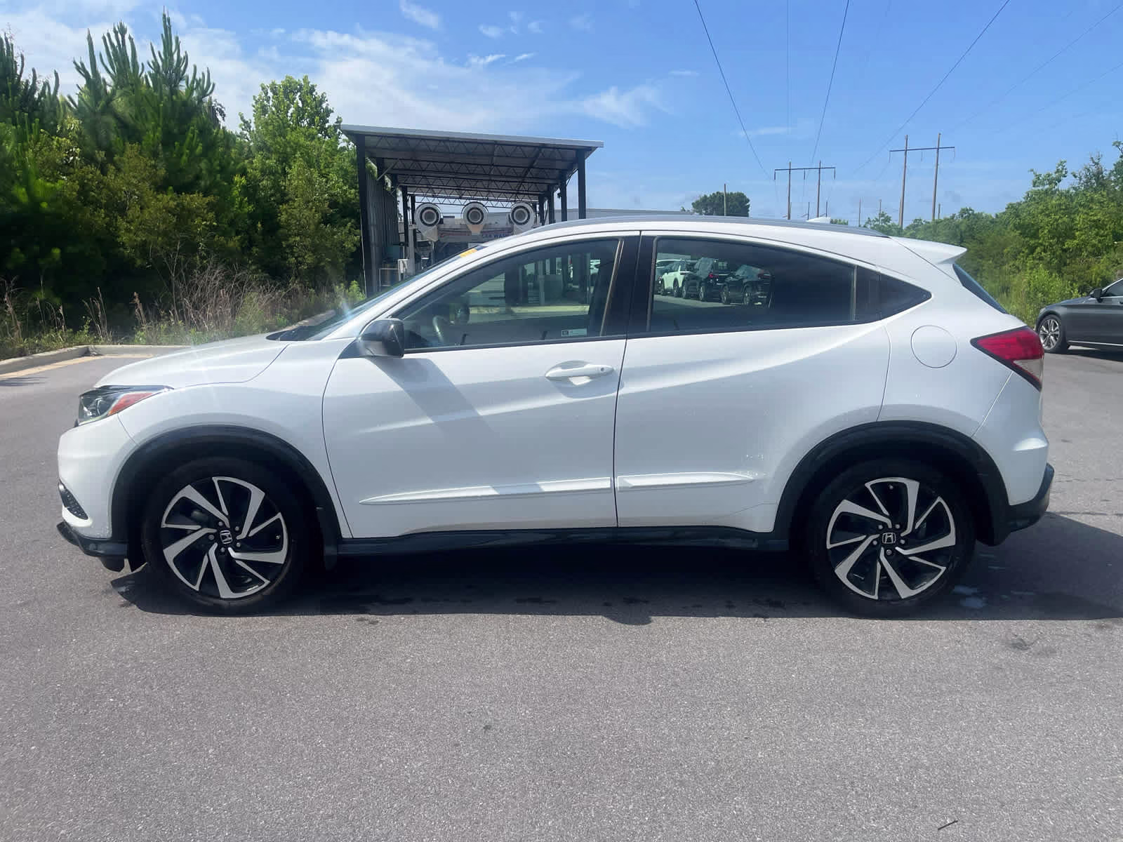 2019 Platinum White Pearl Honda HR-V Sport FWD SUV
