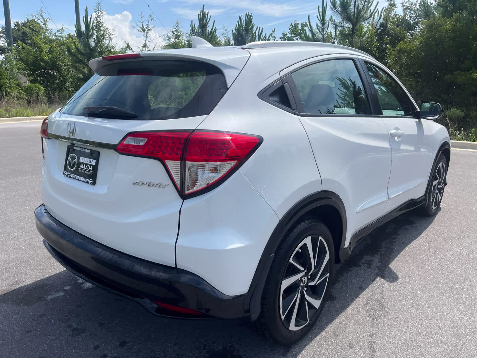 2019 Platinum White Pearl Honda HR-V Sport FWD SUV