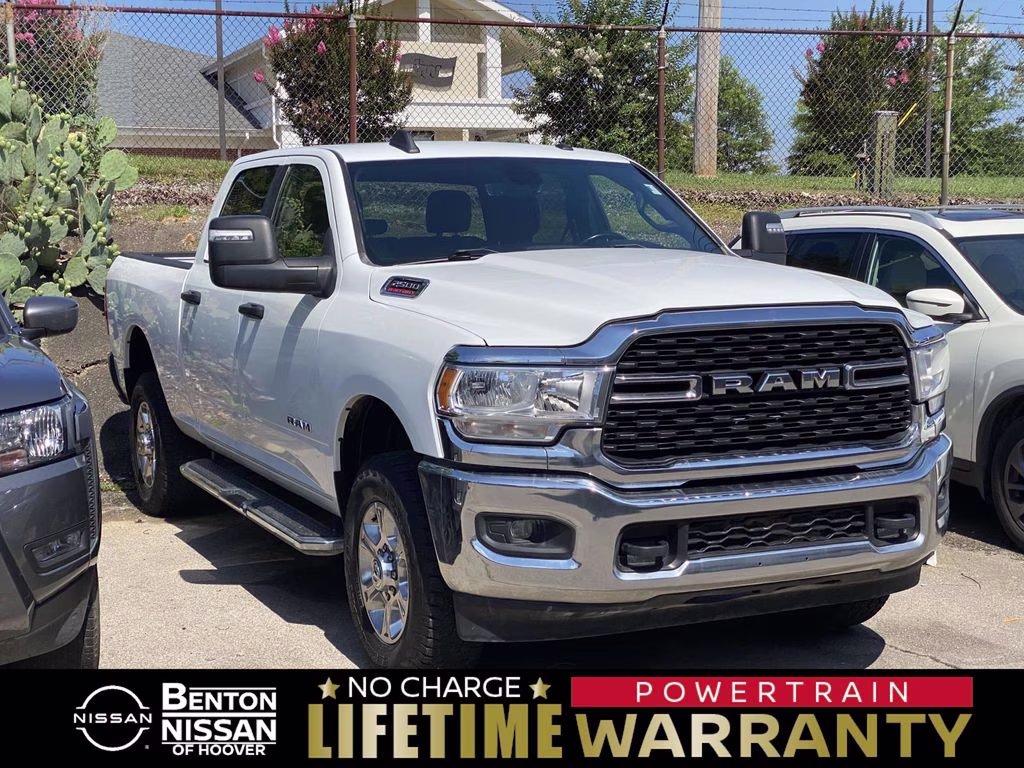 2024 Bright White Clearcoat Ram 2500 Big Horn 4X4 Truck