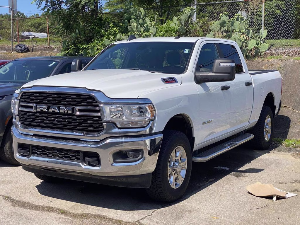 2024 Bright White Clearcoat Ram 2500 Big Horn 4X4 Truck
