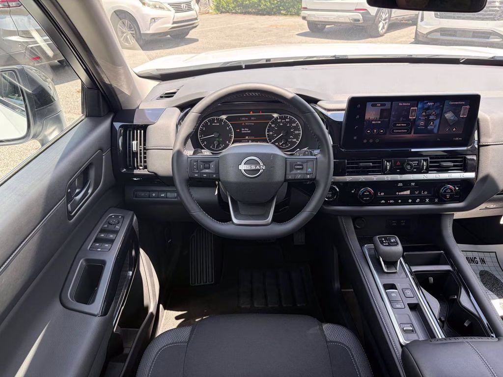 2026 Everest White Pearl Tricoat Nissan Pathfinder SV FWD SUV