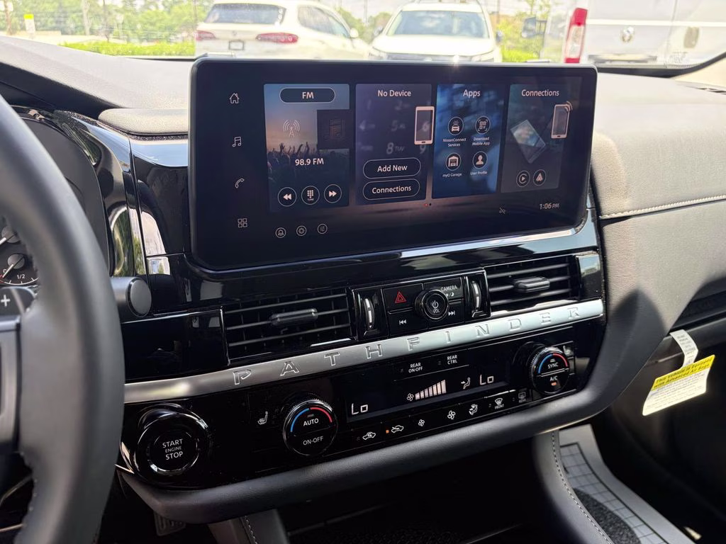 2026 Everest White Pearl Tricoat Nissan Pathfinder SV FWD SUV