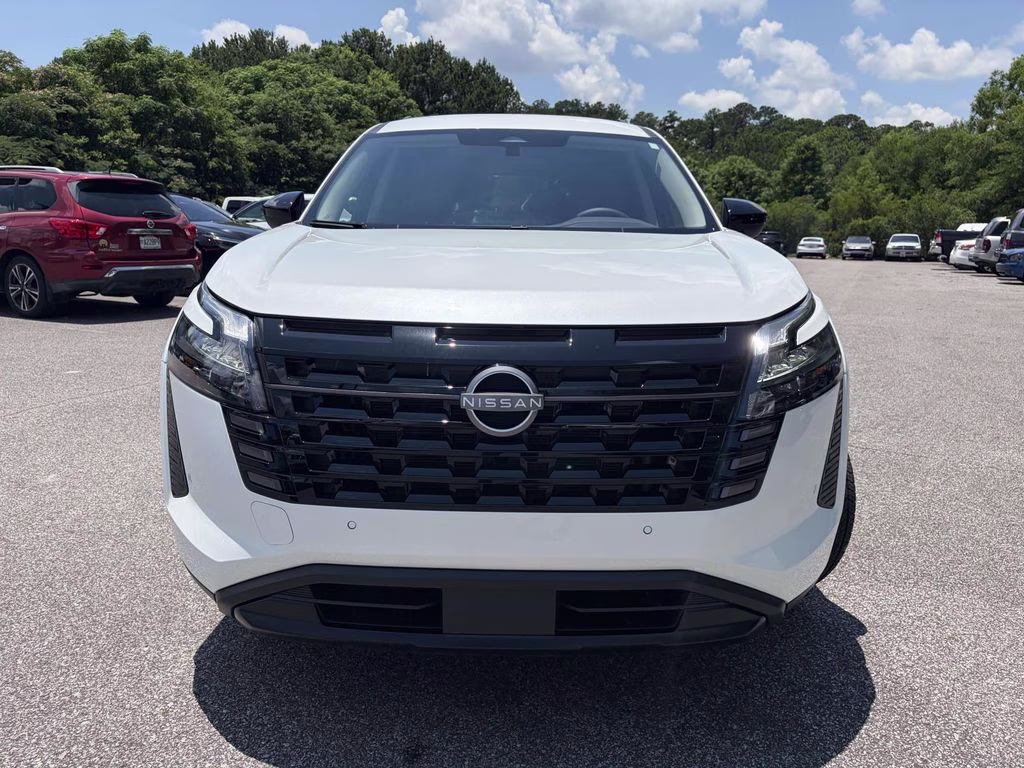 2026 Everest White Pearl Tricoat Nissan Pathfinder SV FWD SUV