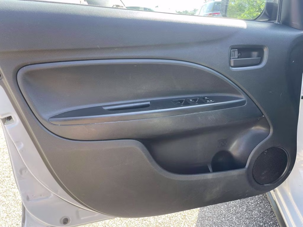 2024 White Mitsubishi Mirage ES FWD Hatchback