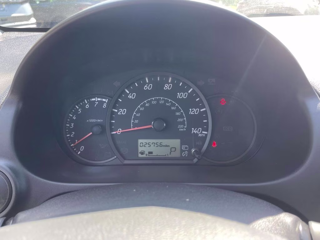 2024 White Mitsubishi Mirage ES FWD Hatchback