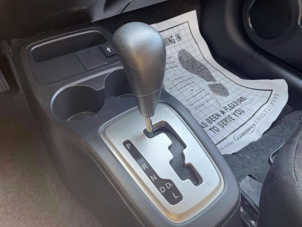 2024 White Mitsubishi Mirage ES FWD Hatchback