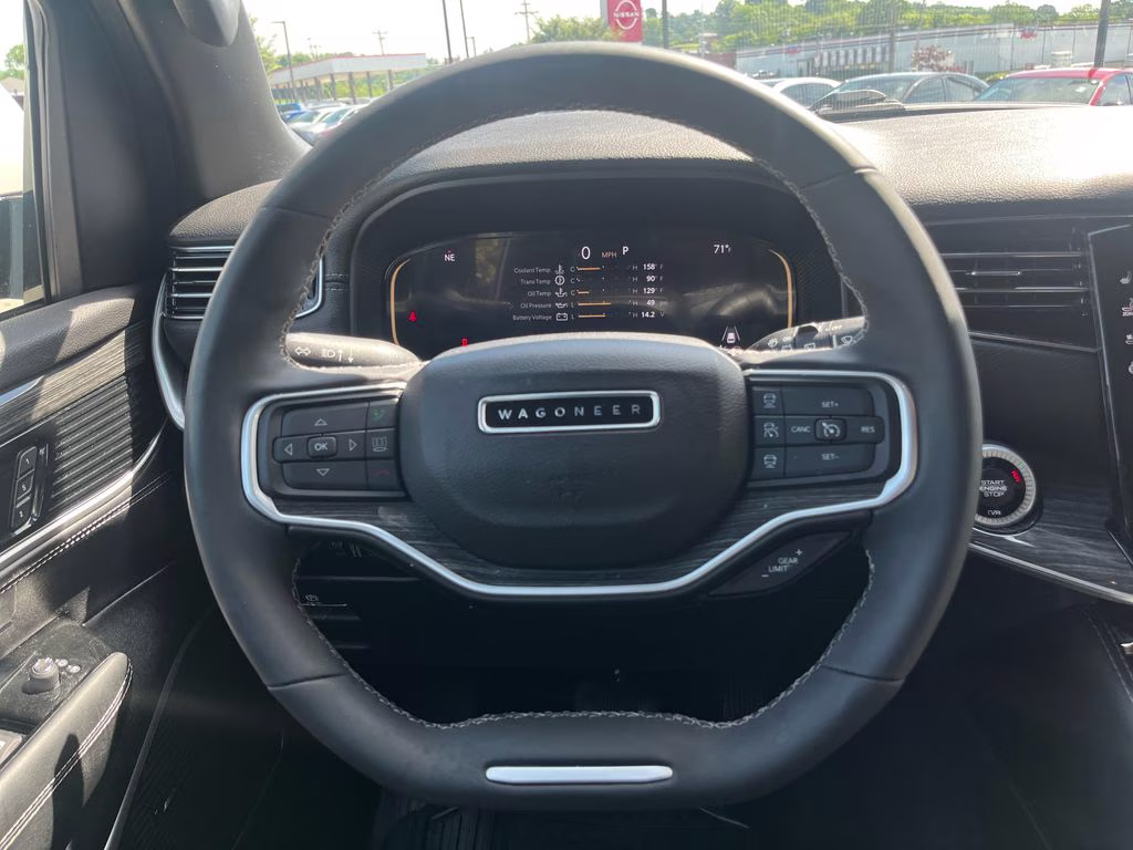 2022 Bright White Clearcoat Jeep Wagoneer Series II 4X4 SUV