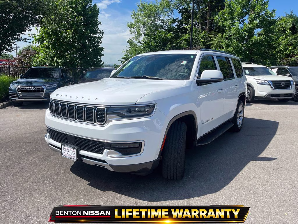 2022 Bright White Clearcoat Jeep Wagoneer Series II 4X4 SUV