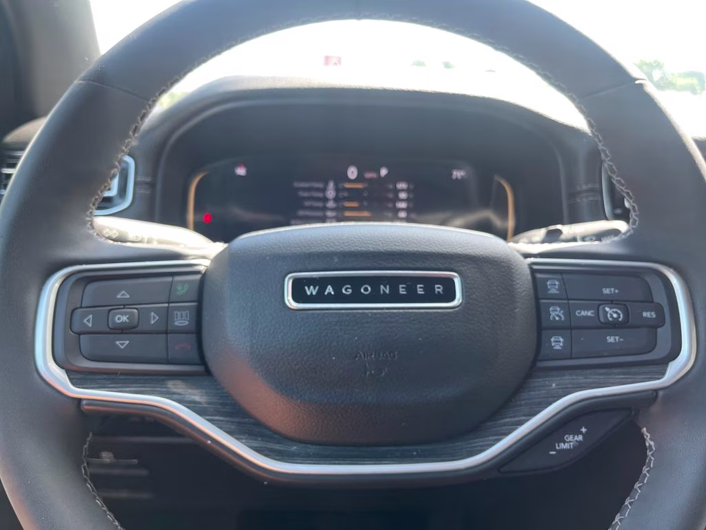 2022 Bright White Clearcoat Jeep Wagoneer Series II 4X4 SUV