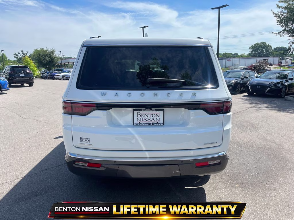 2022 Bright White Clearcoat Jeep Wagoneer Series II 4X4 SUV