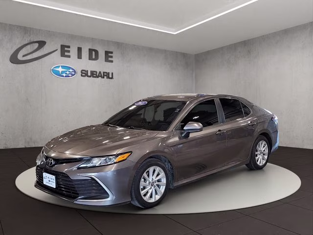 2021 Predawn Gray Mica Toyota Camry LE FWD Sedan