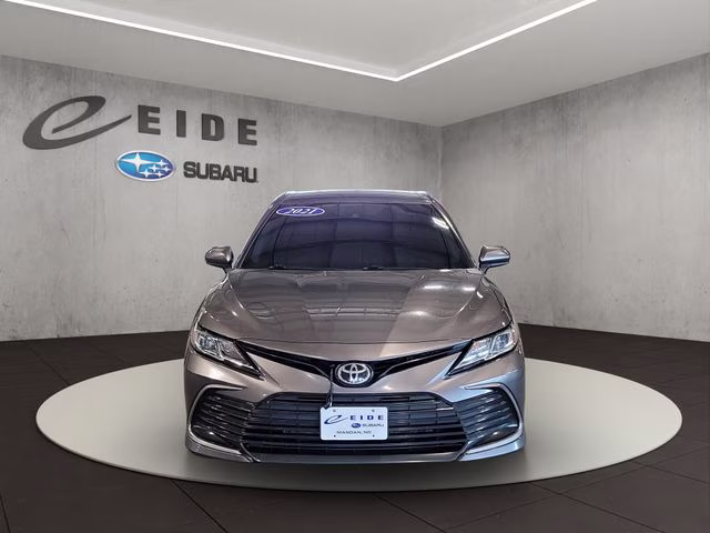 2021 Predawn Gray Mica Toyota Camry LE FWD Sedan
