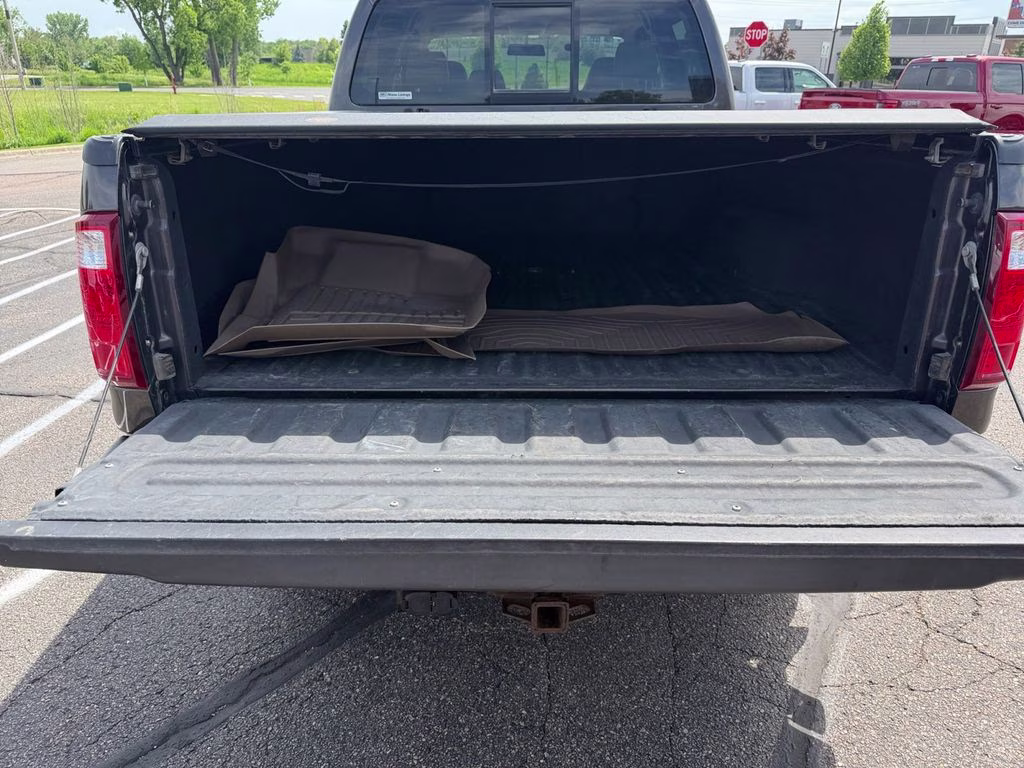 2008 Gray Ford Super Duty F-350 SRW Lariat 4X4 Truck
