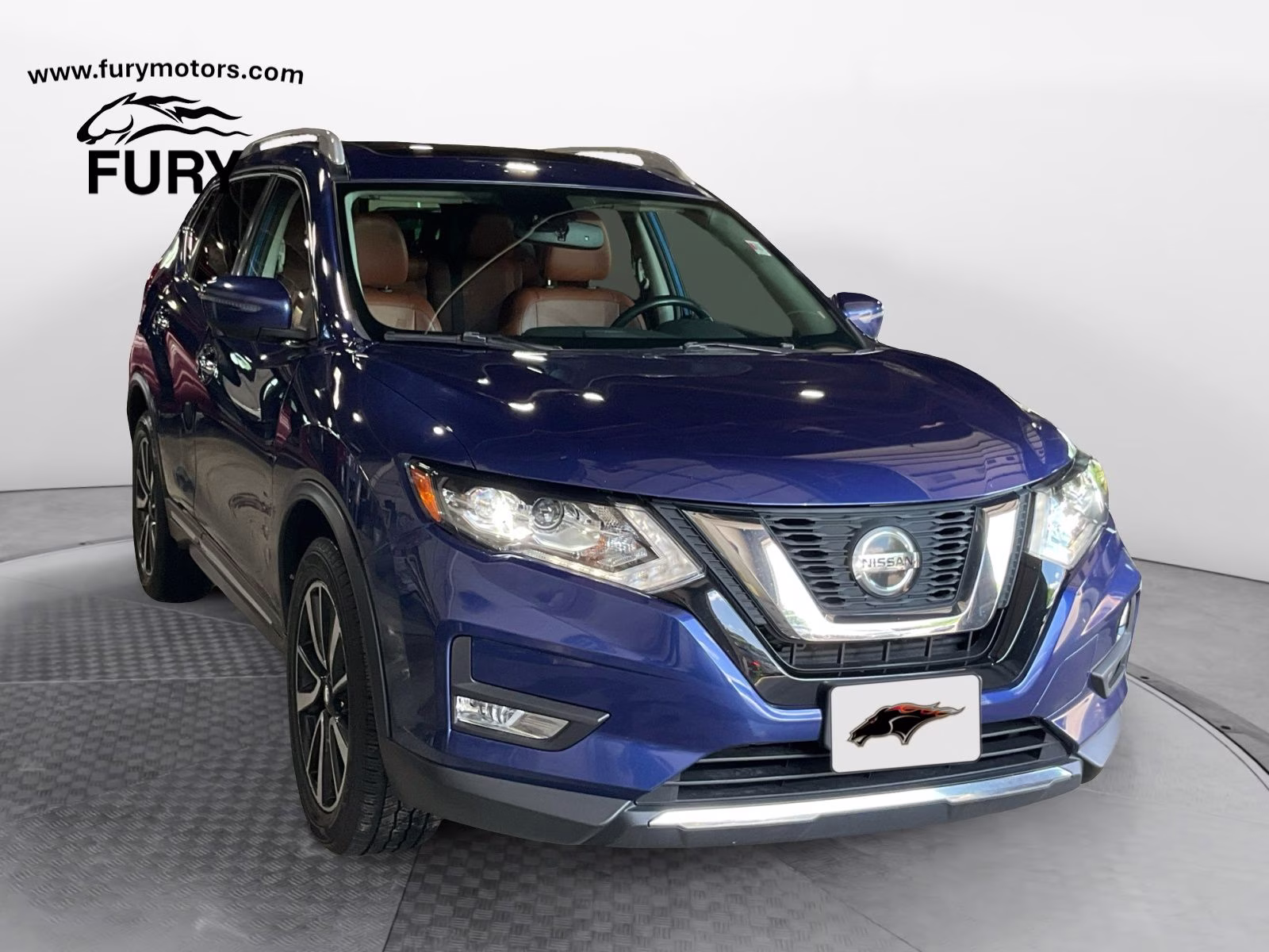 2019 Caspian Blue Metallic Nissan Rogue SL AWD SUV
