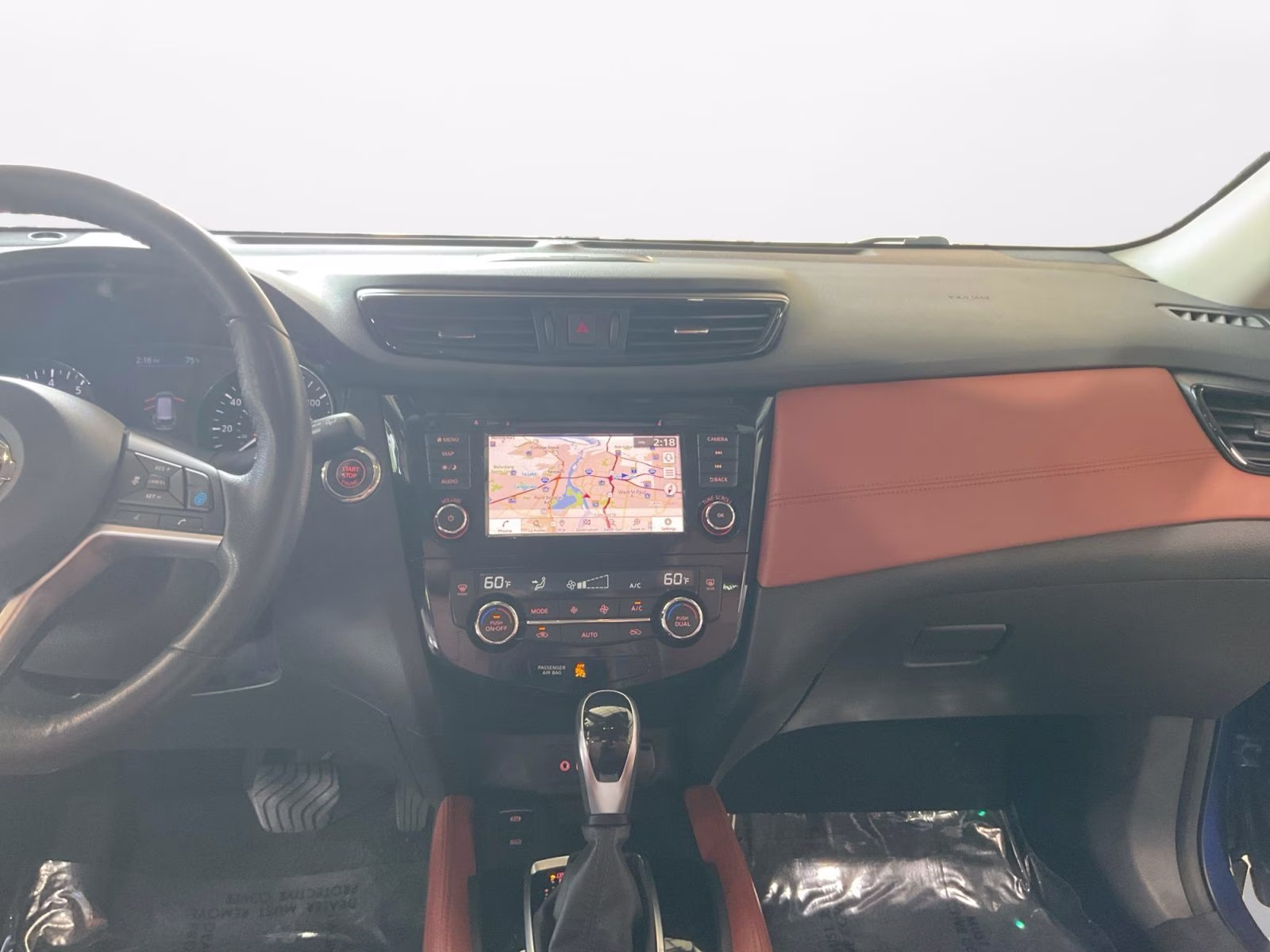 2019 Caspian Blue Metallic Nissan Rogue SL AWD SUV
