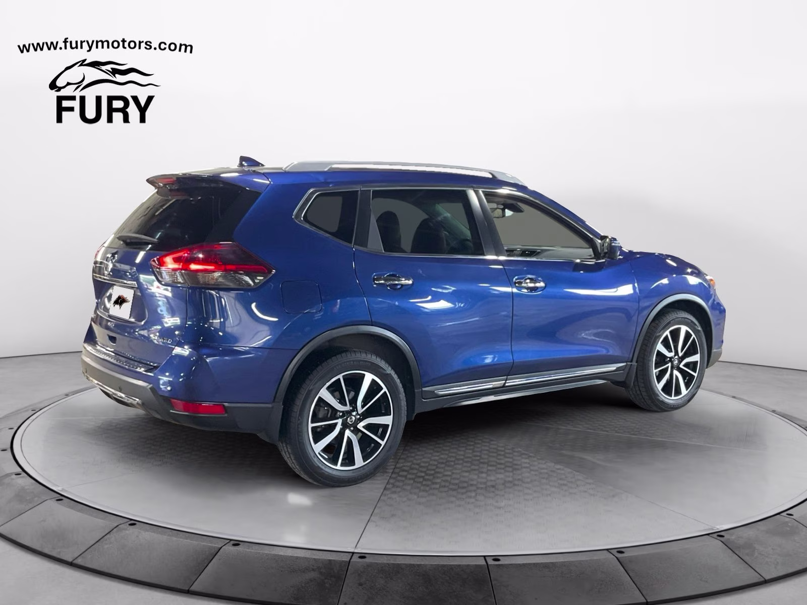 2019 Caspian Blue Metallic Nissan Rogue SL AWD SUV